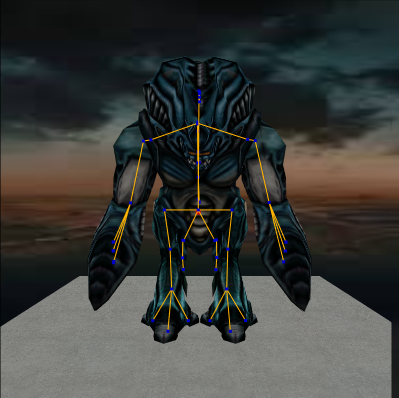 Half life model, similar to a cyclops